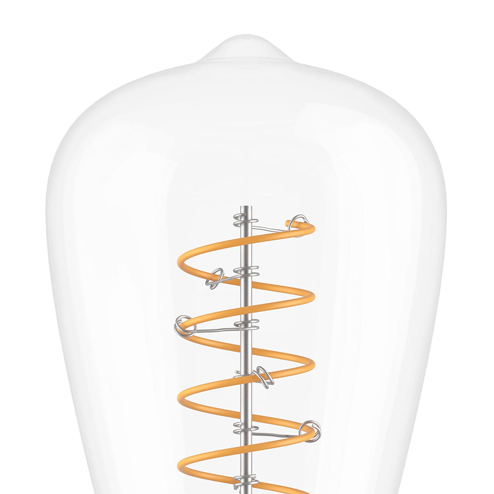Filament Spiral ST64 7.3W LED E27 Warm White - 110318