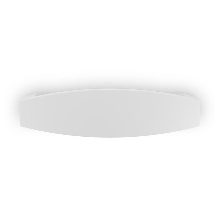 Belfiore 240V G9 Raw Ceramic Wall Uplight - 11090