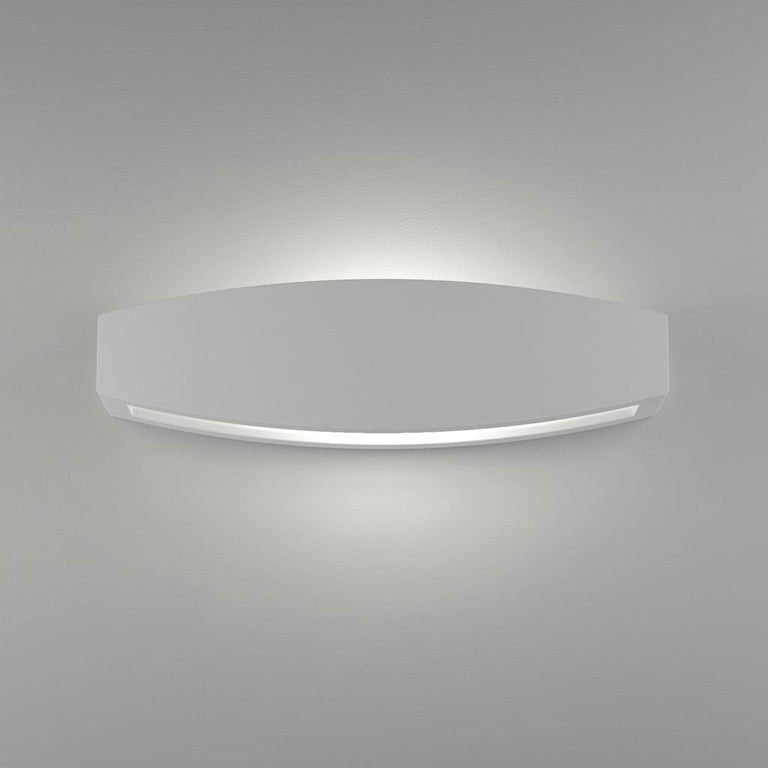 Belfiore Up/Down 240V G9 Raw Ceramic Wall Light - 11091
