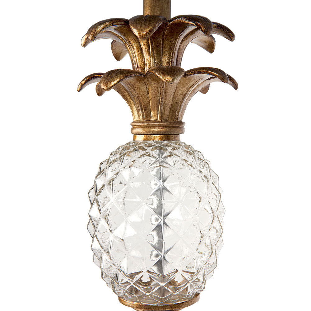 Langley 1 Light Floor Lamp Antique Gold / Black - 11618