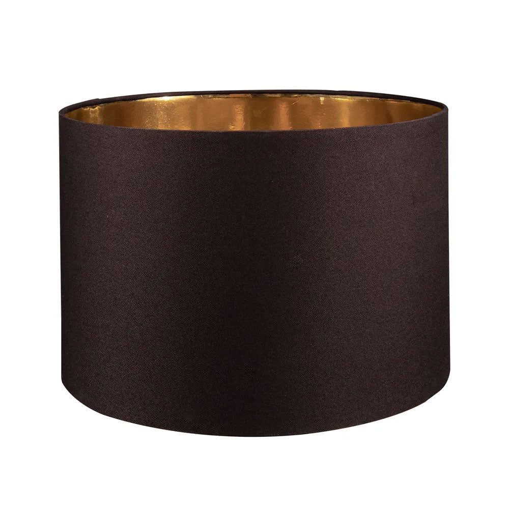 Paola Table Lamp Drum Shade Black - 11651S