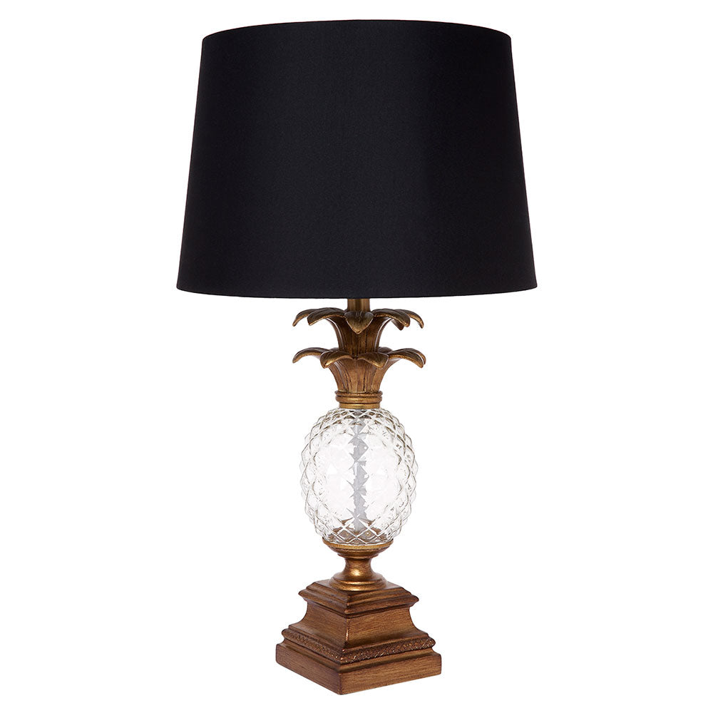 Langley 1 Light Table Lamp Antique Gold / Black - 11676