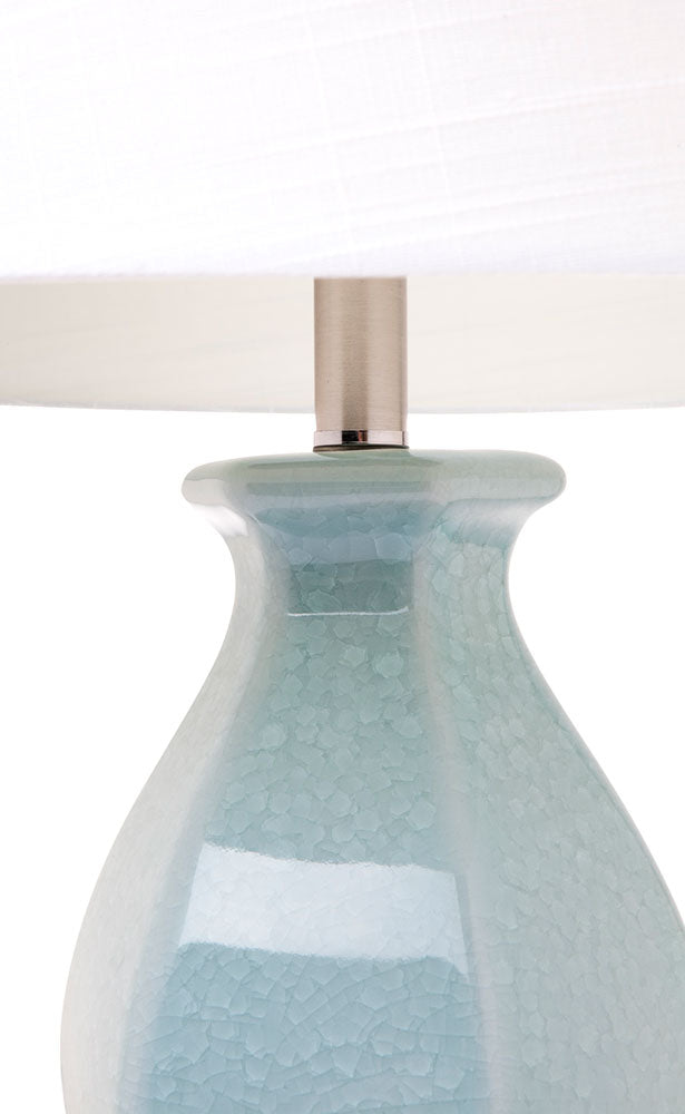 Erica 1 Light Table Lamp Blue / White - 11923