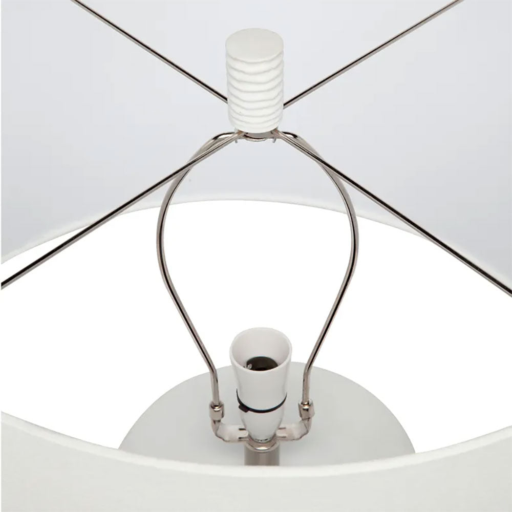 Matisse Table Drum Shade White - 12252S