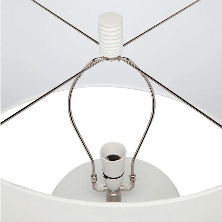 Matisse Table Drum Shade White - 12252S