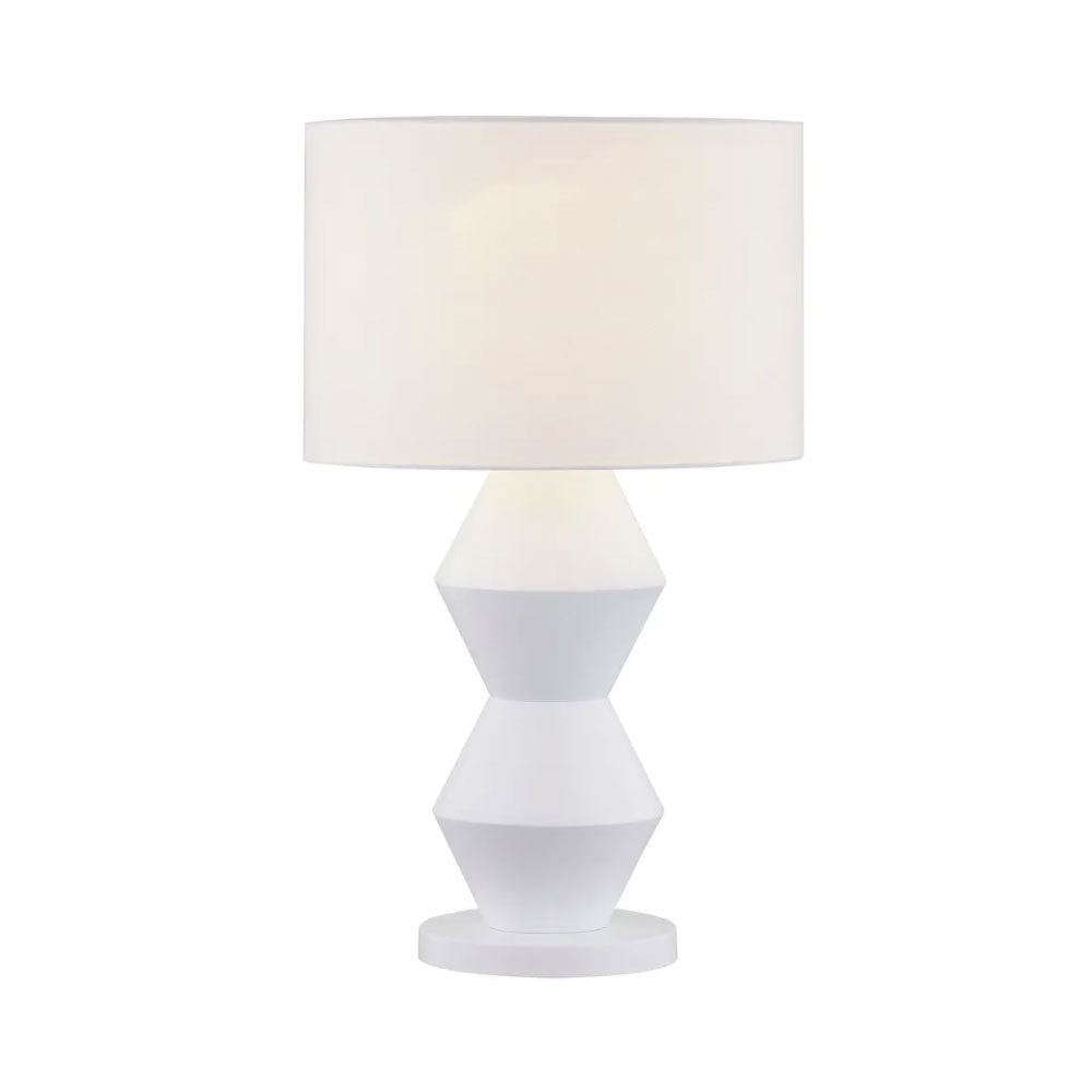 Abstract 1 Light Table Lamp White - 12281