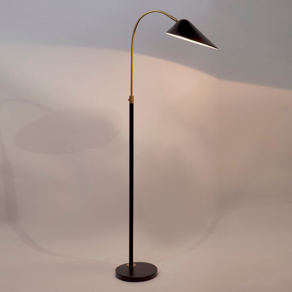 Kenya 1 Light Floor Lamp Black - 12317