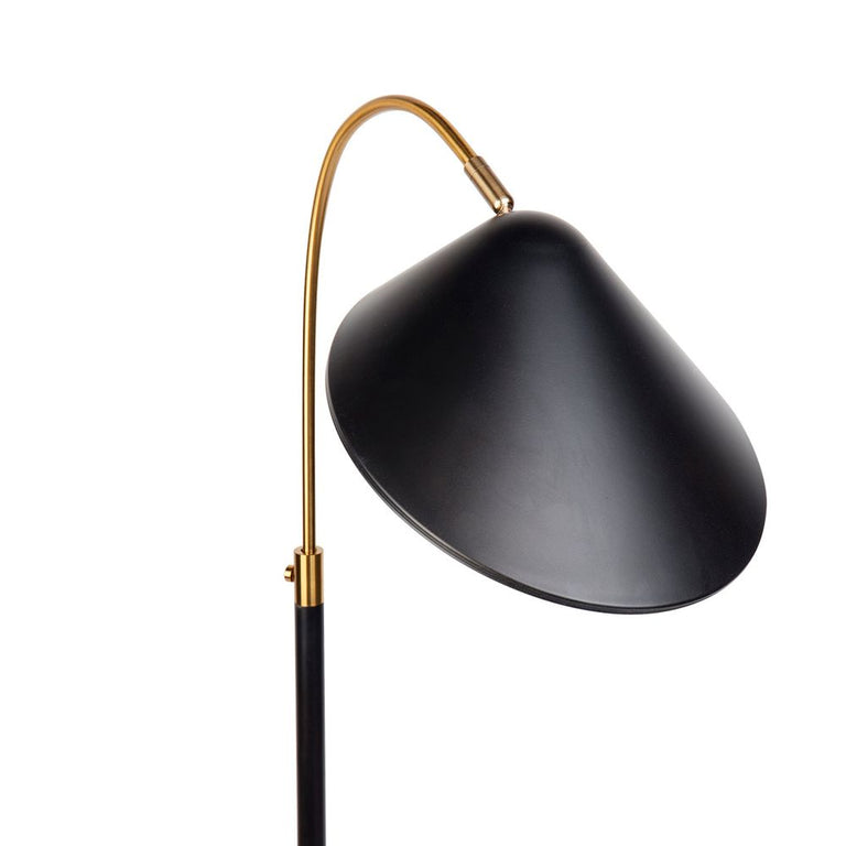 Kenya 1 Light Floor Lamp Black - 12317