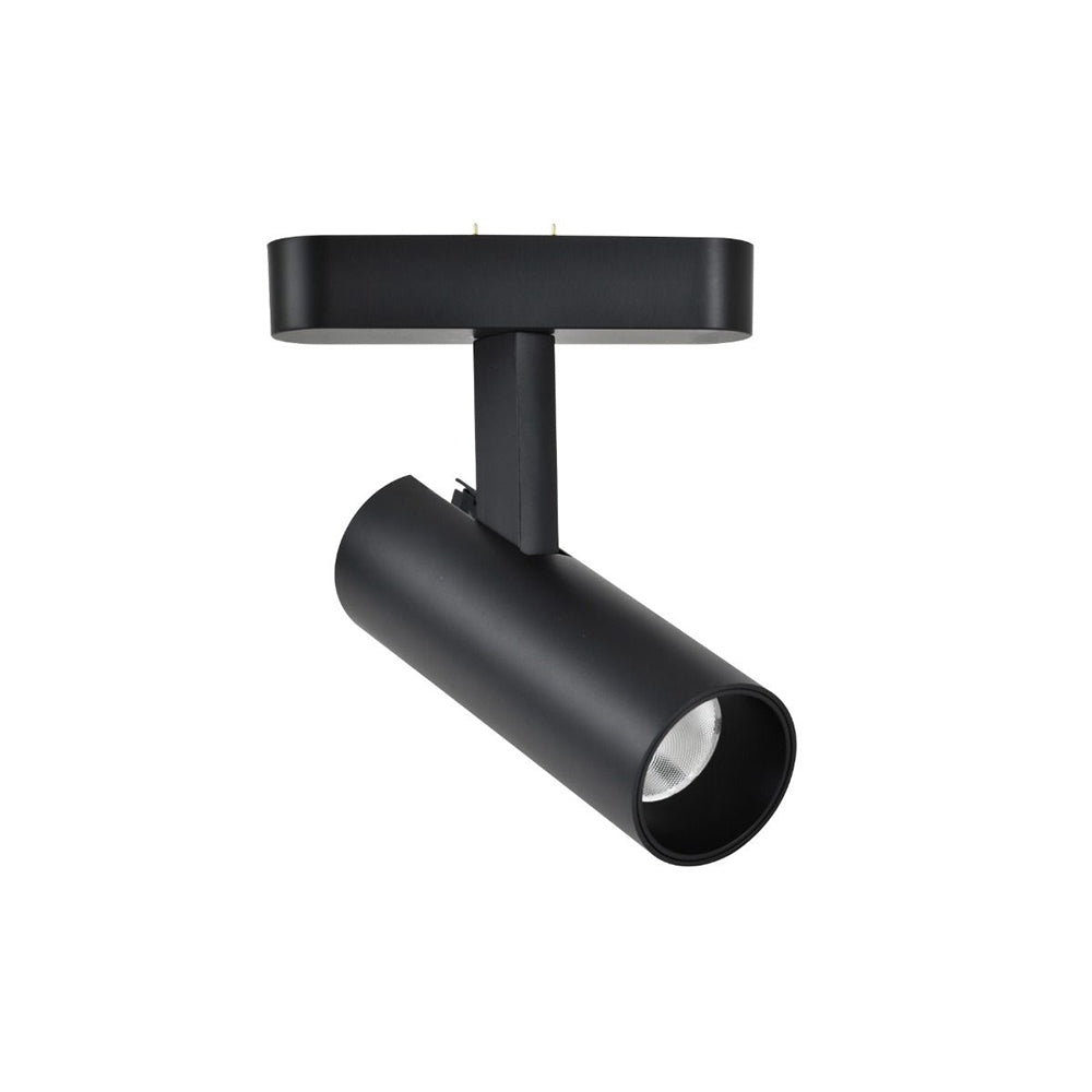 Magnetic 15W LED Dimmable Slim Adjustable 24° Spot Light Black / Warm White