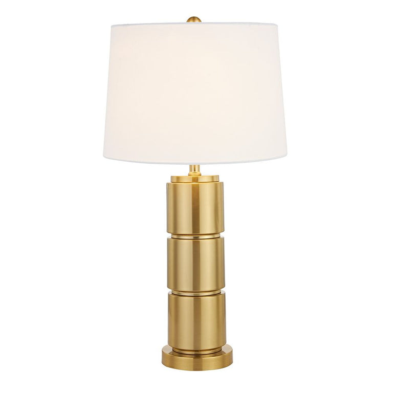 Brixton Table Lamp Brushed Gold - 13325