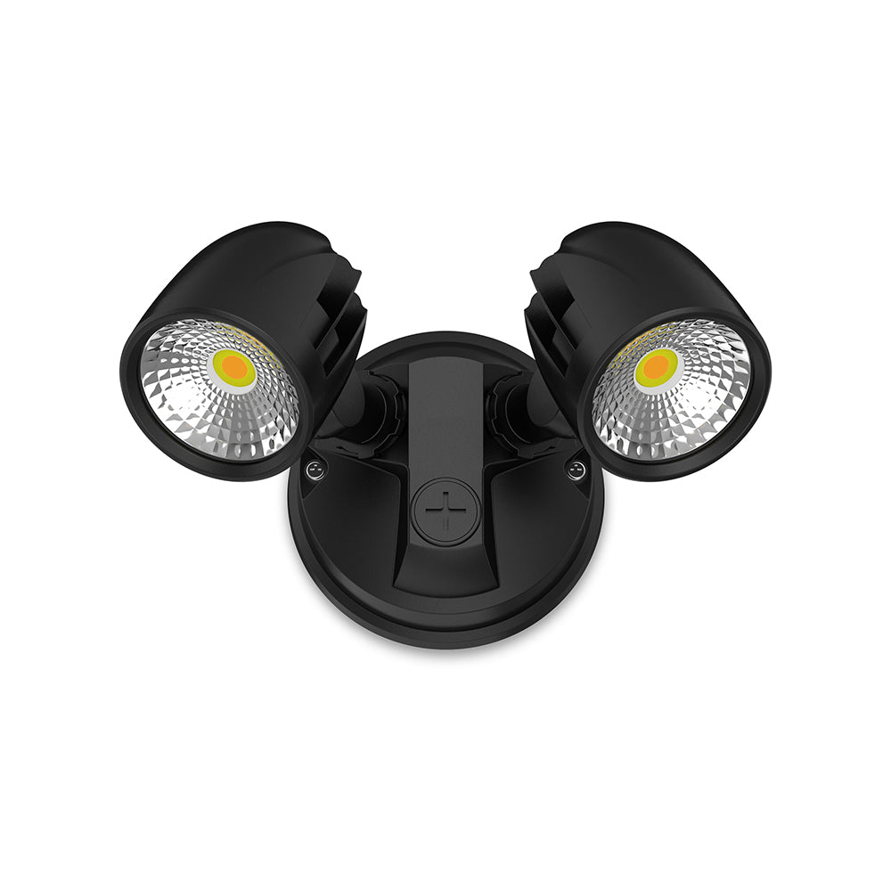 Condor 23W LED Twin Spotlight Black / Tri-Colour - CONDOR TWIN SPOT-13 ...
