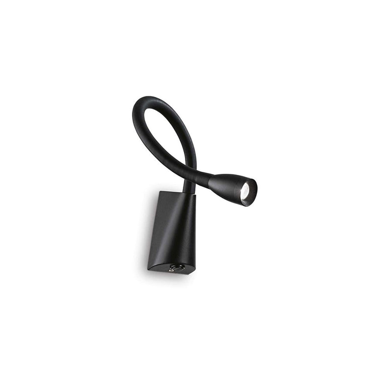 Goose Ap Flexible 3W LED Wall Light Black / Warm White - 142692