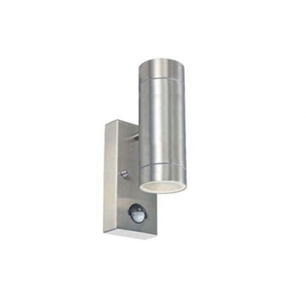 Nathasa 14 Up & Down Wall Pillar Light with Sensor 304 Stainless Steel - 146C+CSEN
