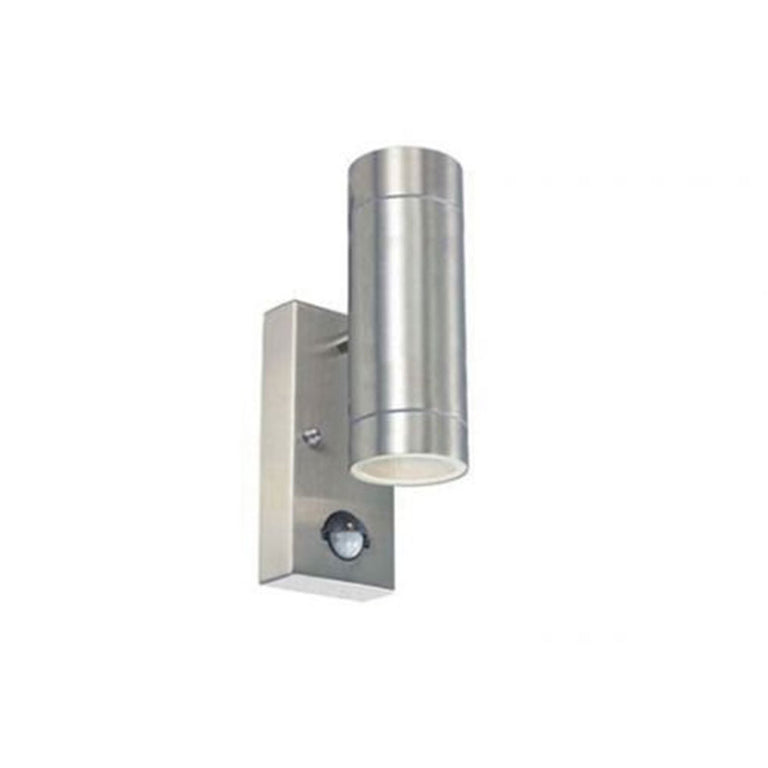 Nathasa 14 Up & Down Wall Pillar Light with Sensor 304 Stainless Steel - 146C+CSEN