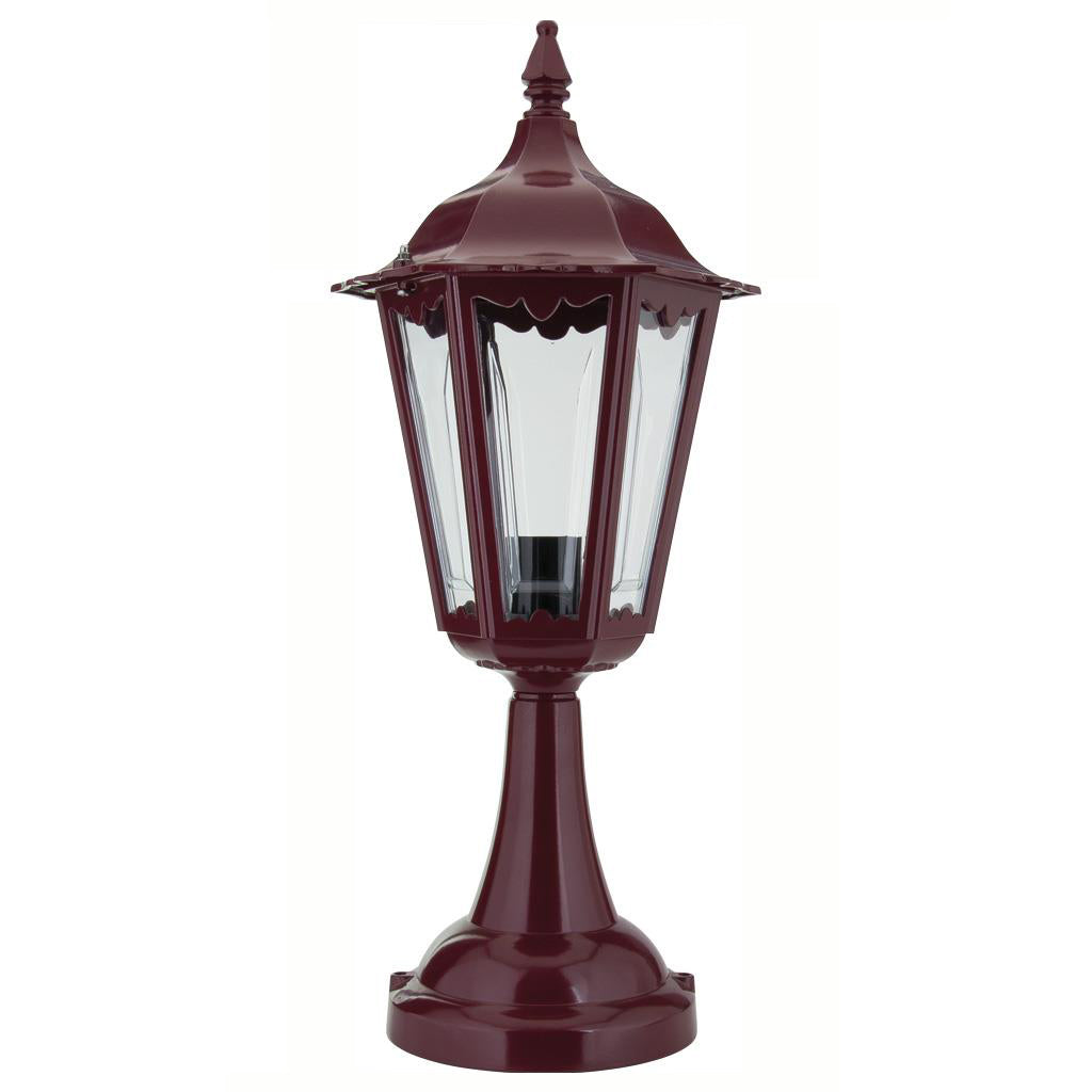 Chester Pillar Mount Light Burgundy - 14986