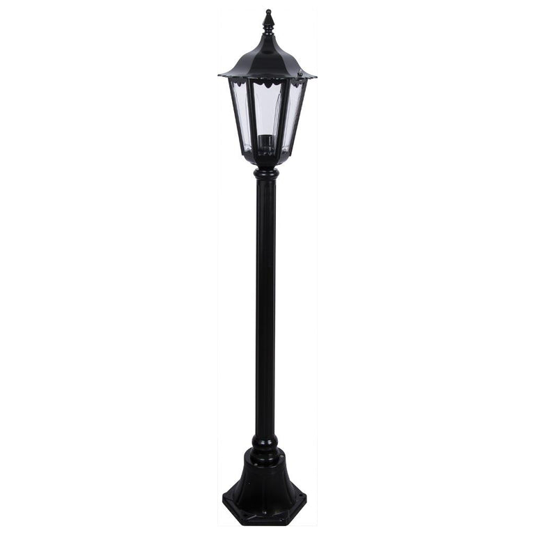 Chester Single Head Short Post Light Black - 14991