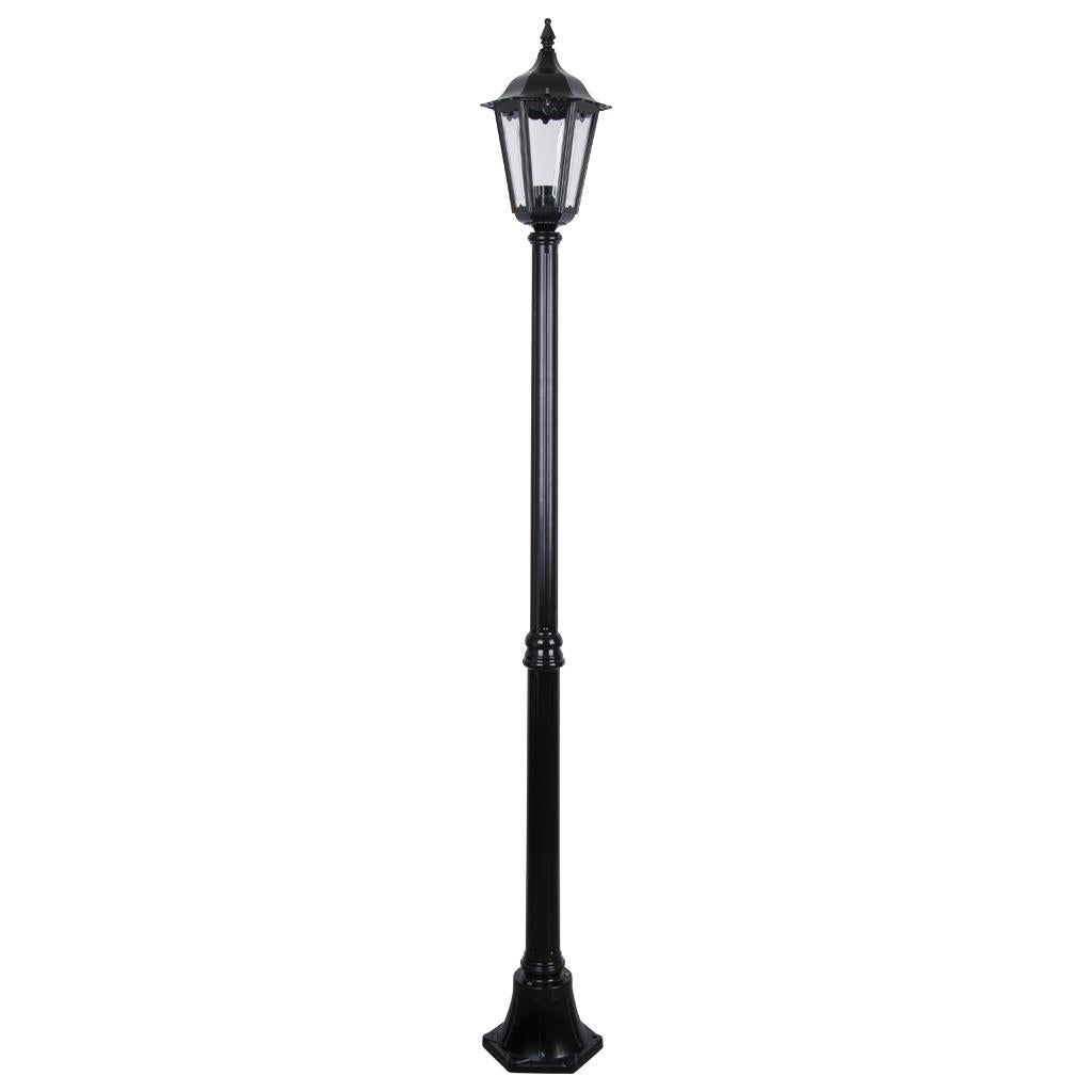 Chester Single Head Medium Post Light Black - 15003