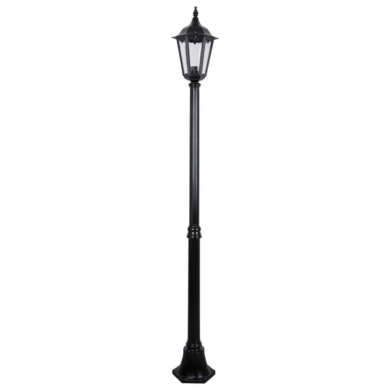 Chester Single Head Medium Post Light Black - 15003