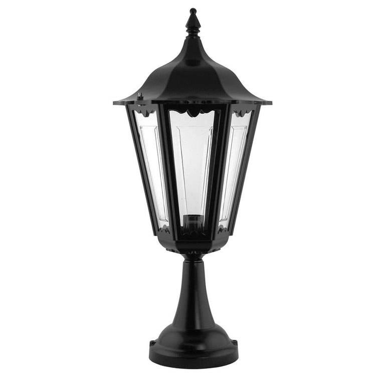 Chester Pillar Mount Light Large Black - 15075