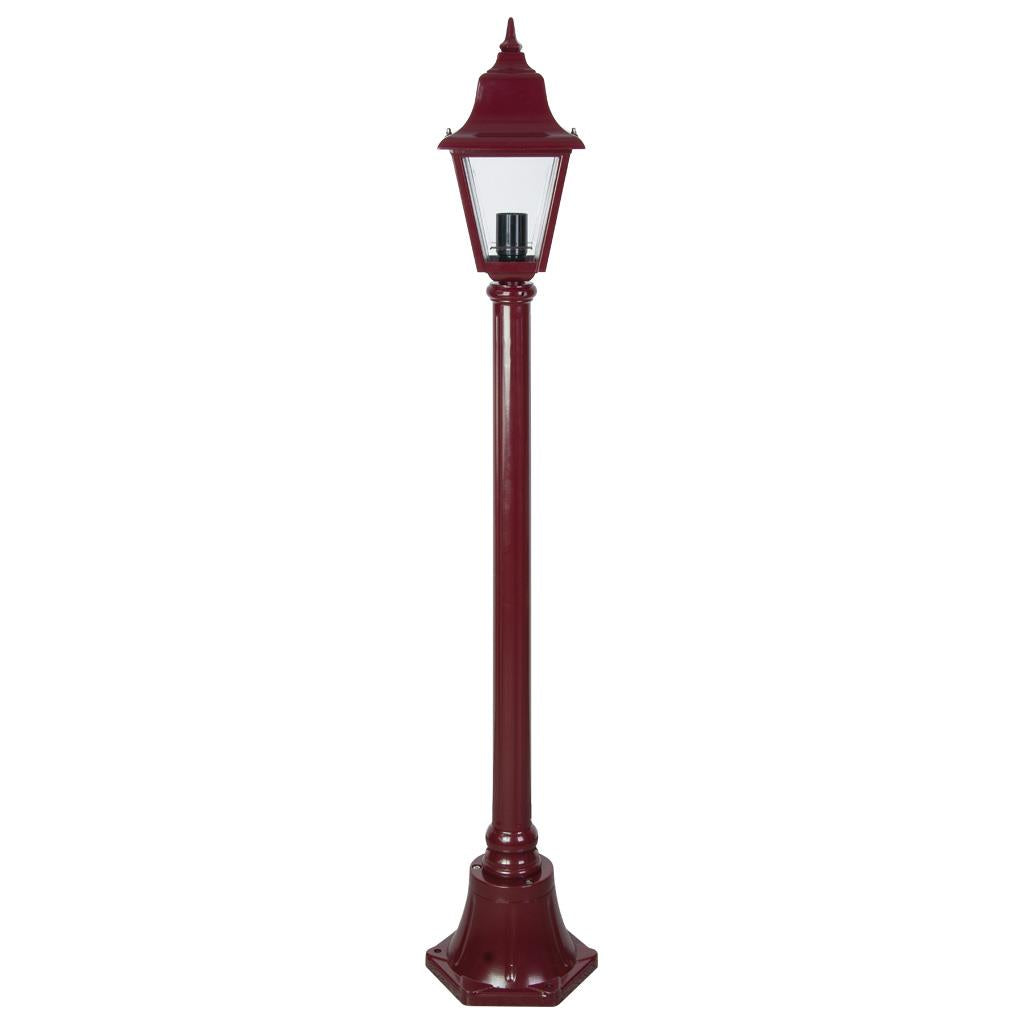 Paris Single Head Short Post Light Burgundy - 15136