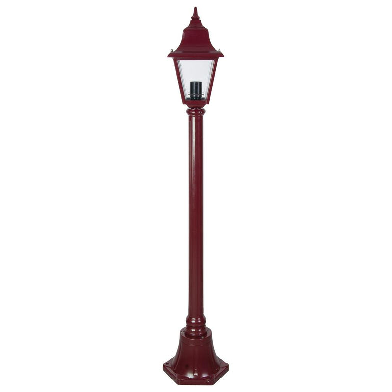 Paris Single Head Short Post Light Burgundy - 15136