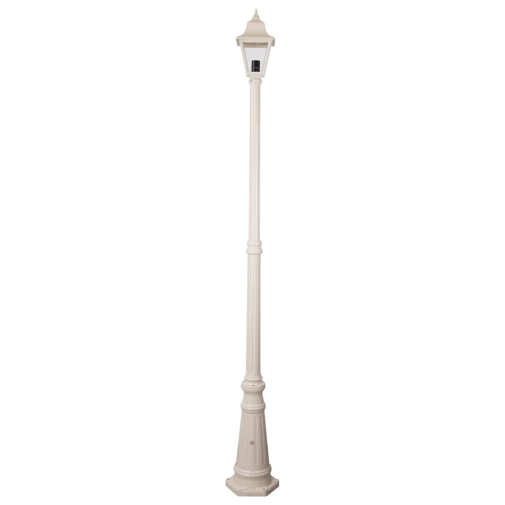 Paris Single Head Tall Post Light Beige - 15158