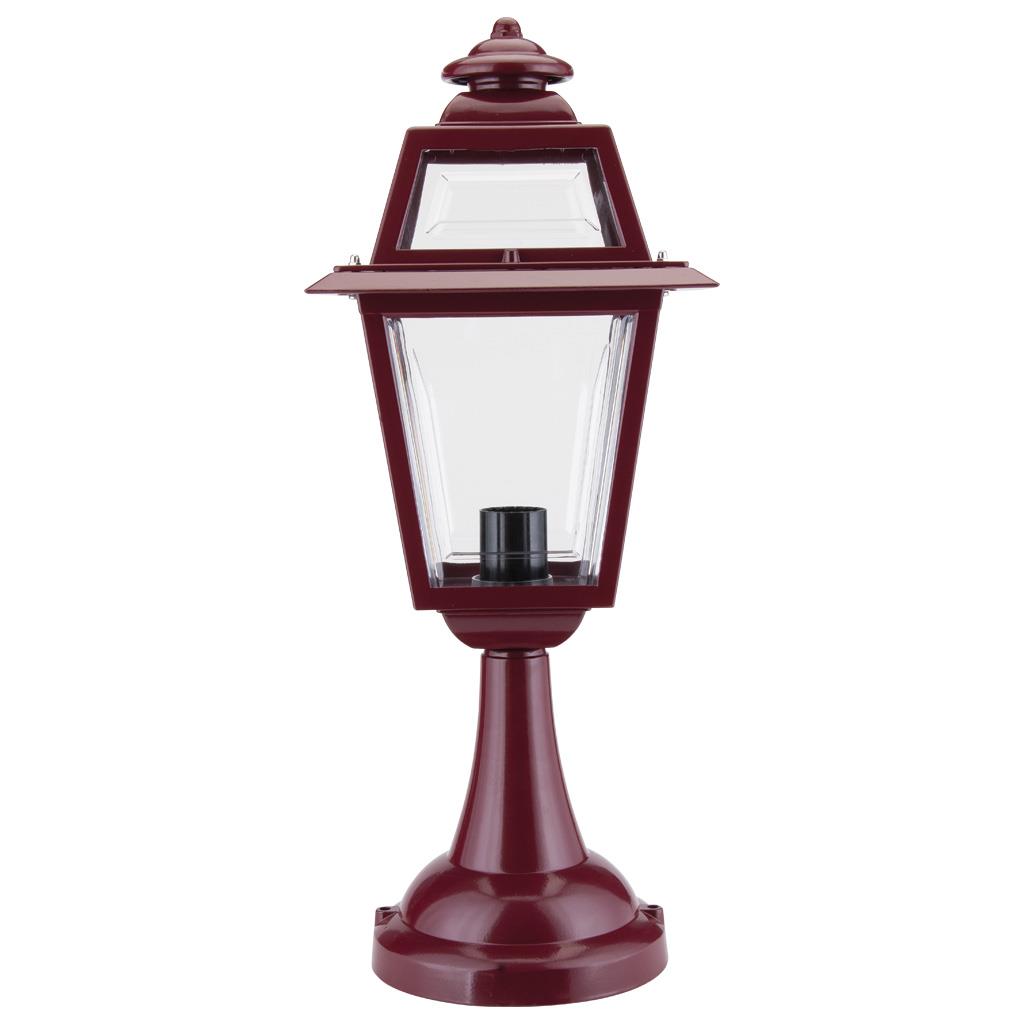 Avignon Pillar Mount Light Burgundy - 15208