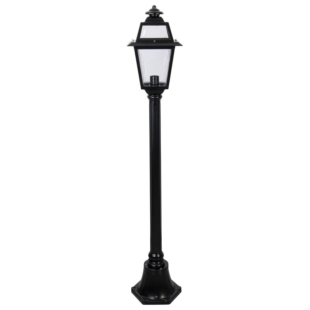 Avignon Single Head Short Post Light Black - 15213