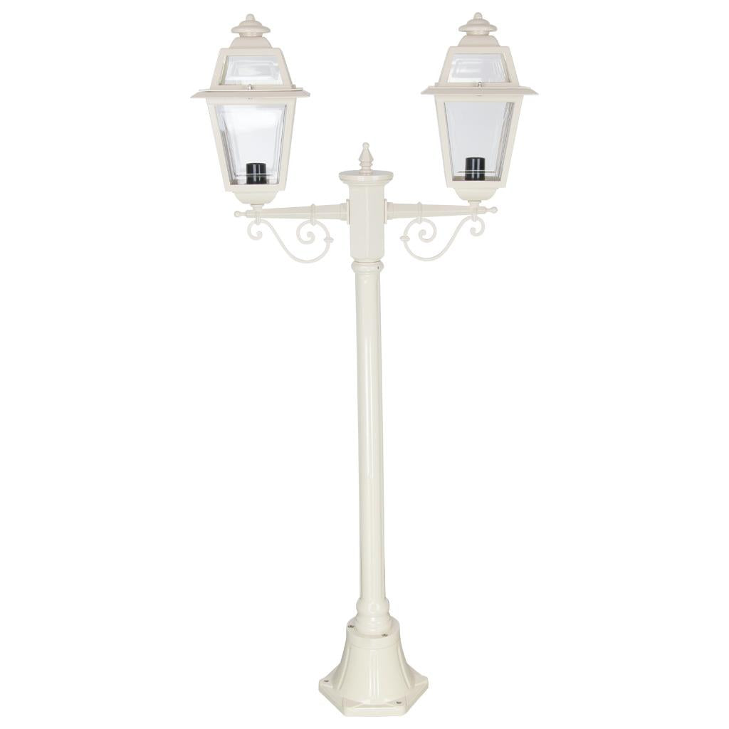 Avignon Twin Head Short Post Light Beige - 15218