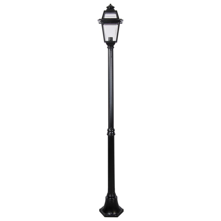 Avignon Single Head Medium Post Light Black - 15225