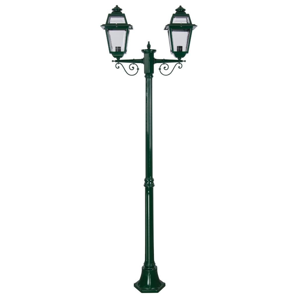 Avignon Twin Head Medium Post Light Green - 15233