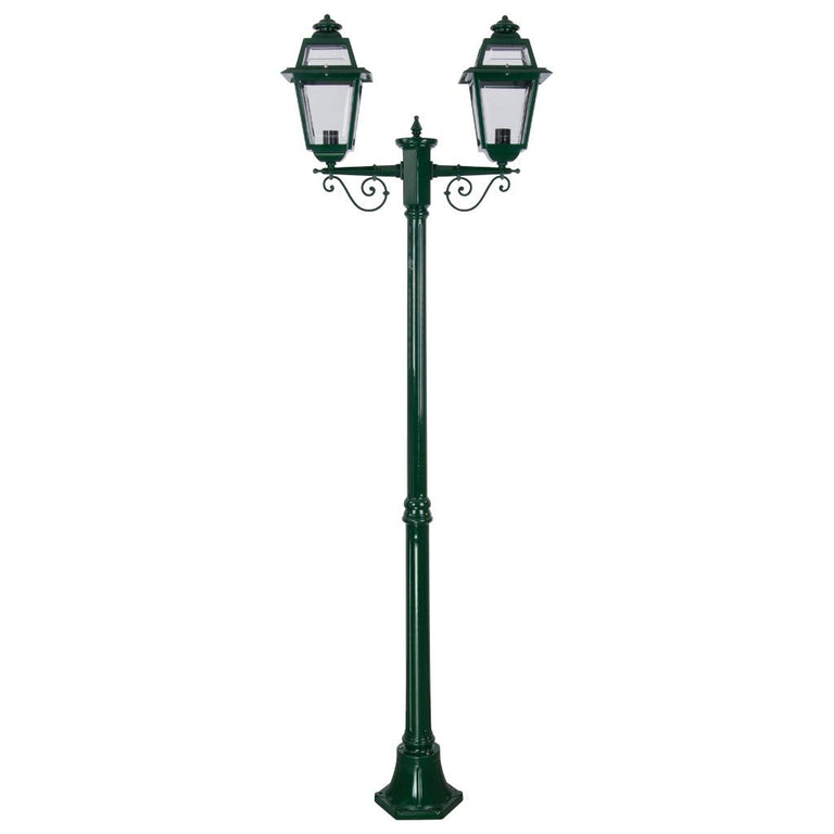 Avignon Twin Head Medium Post Light Green - 15233