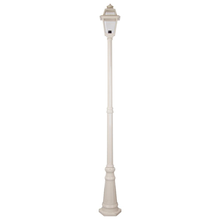 Avignon Single Head Tall Post Light Beige - 15236