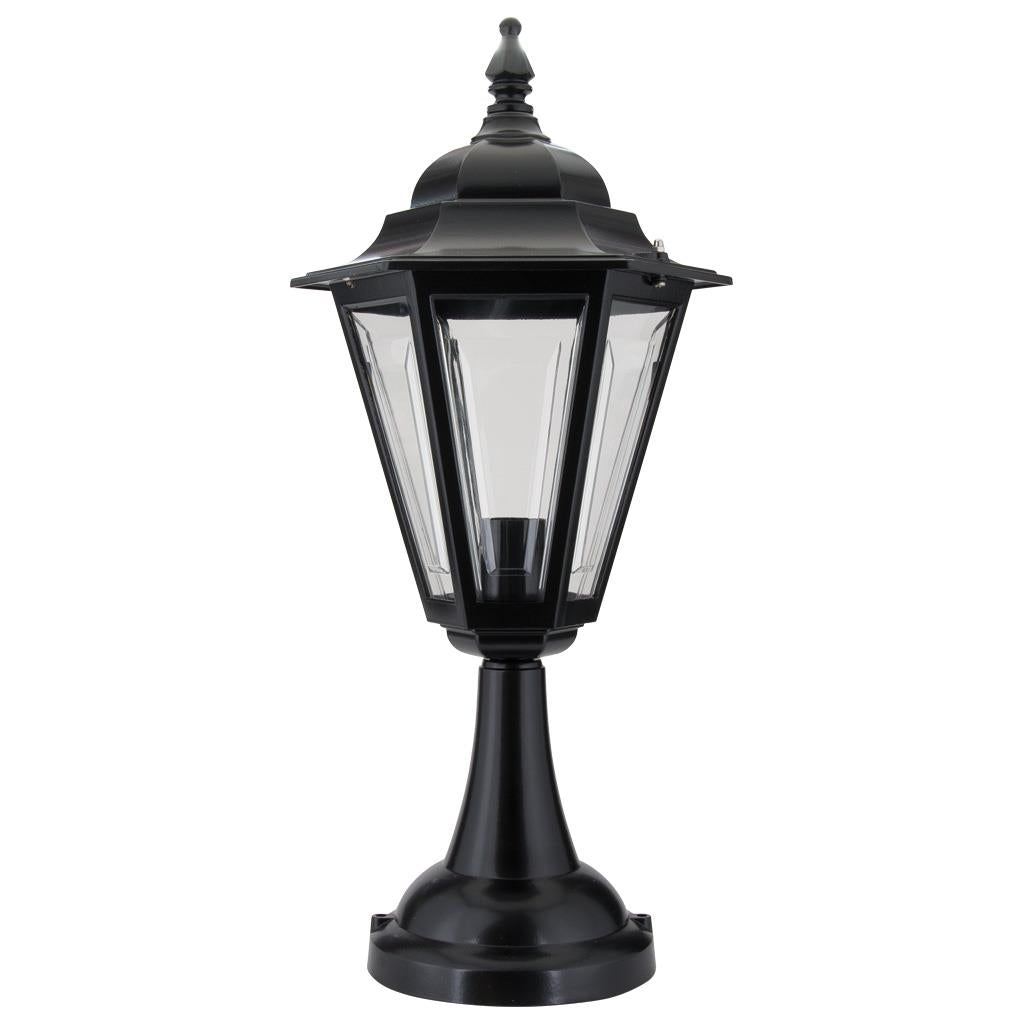 Turin Pillar Mount Light Black - 15429
