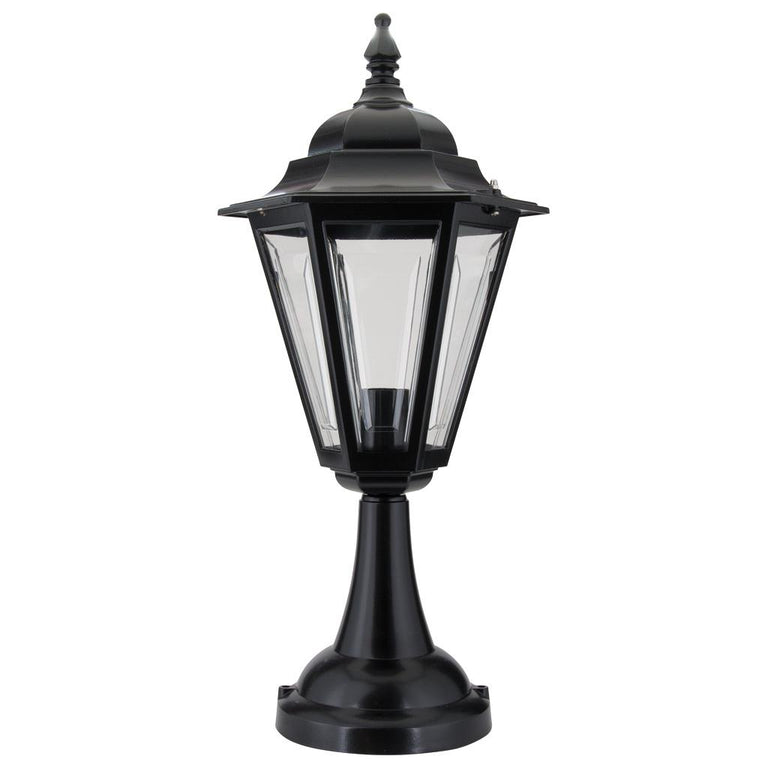 Turin Pillar Mount Light Black - 15429