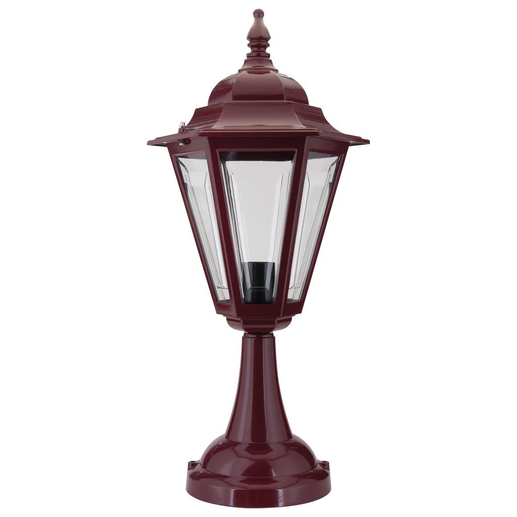 Turin Pillar Mount Light Burgundy - 15430