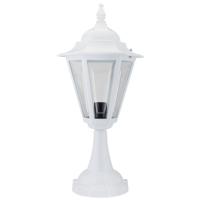 Turin Pillar Mount Light White - 15433