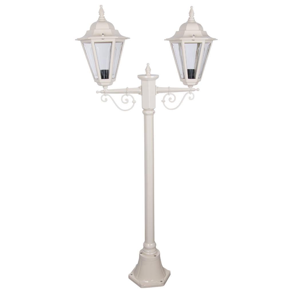 Turin Twin Head Short Post Light Beige - 15440