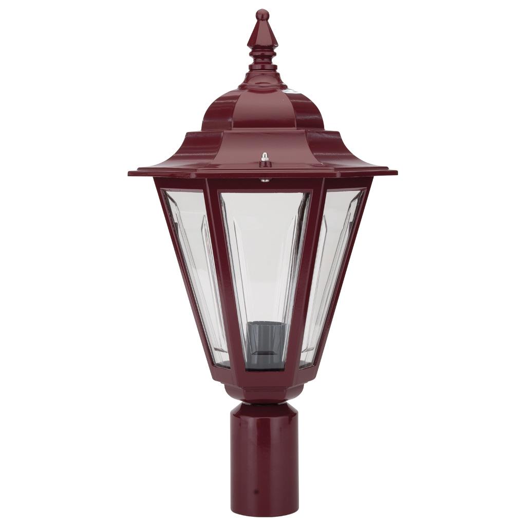 Turin Post Top Light Burgundy - 15478