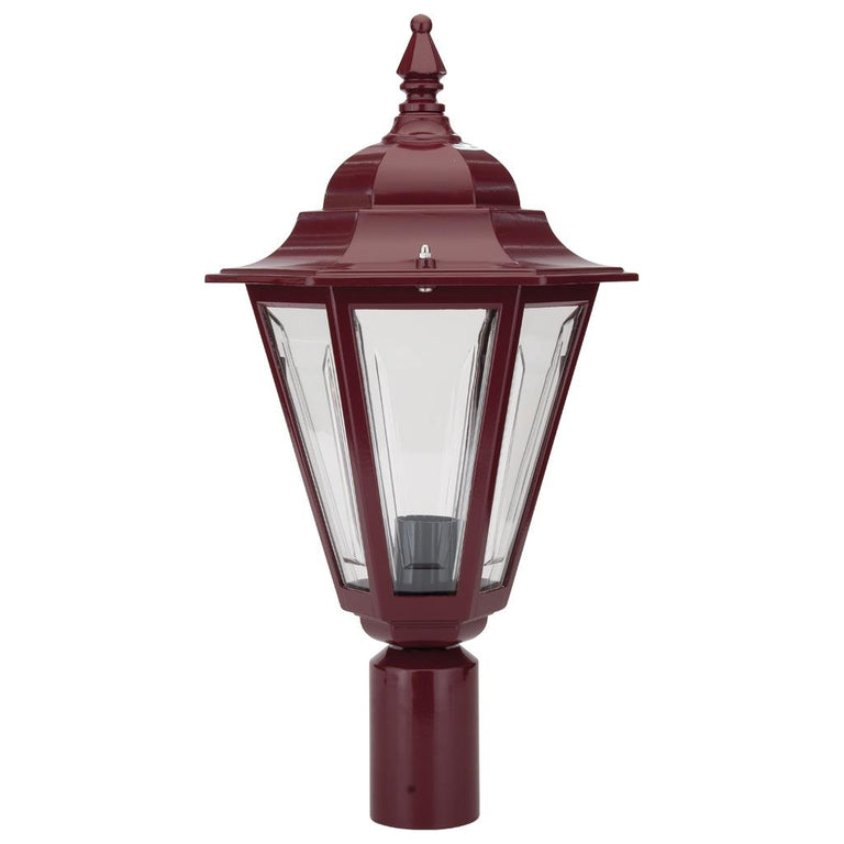 Turin Post Top Light Burgundy - 15478