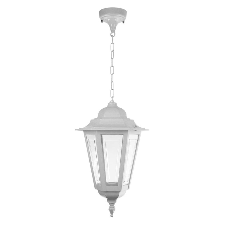 Turin Pendant Light Large White - 15505