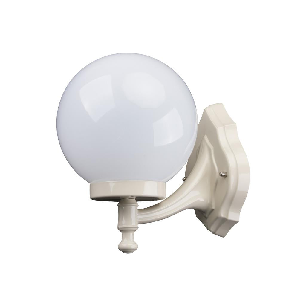 Siena 20cm Sphere Wall Bracket Light Beige - 15518