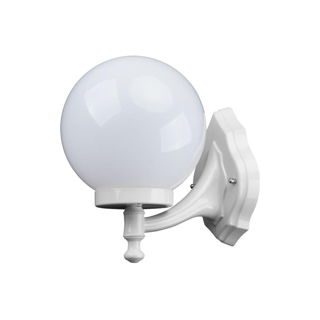 Siena 20cm Sphere Wall Bracket Light White - 15523