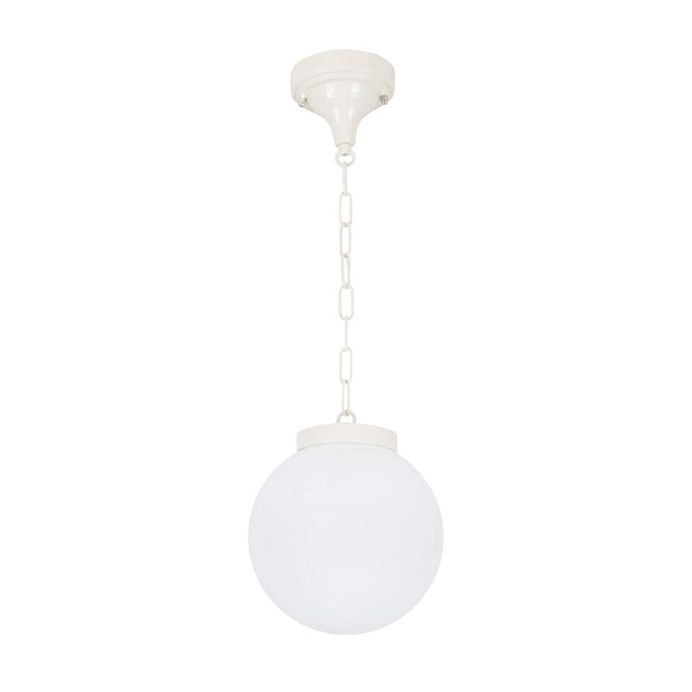 Siena 20cm Sphere Pendant Light Beige - 15548