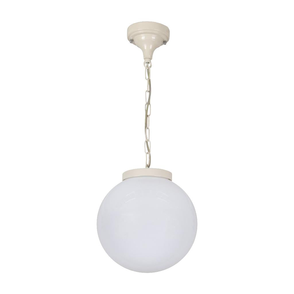 Siena 25cm Sphere Pendant Light Beige - 15554