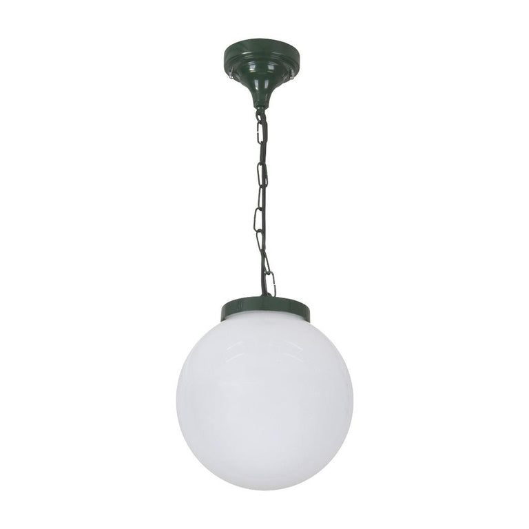 Siena 25cm Sphere Pendant Light Green - 15557