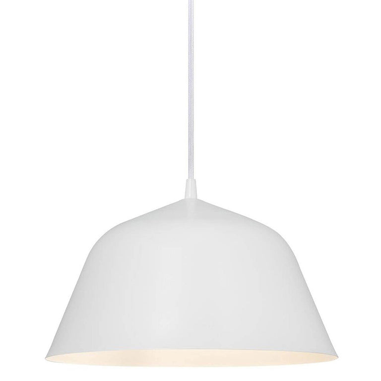 Ella 1 Light Pendant Medium White - 48713001