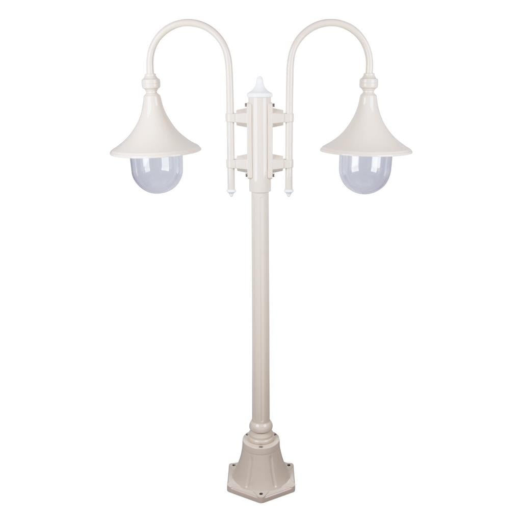 Monaco Twin Head Short Post Light Beige - 15824