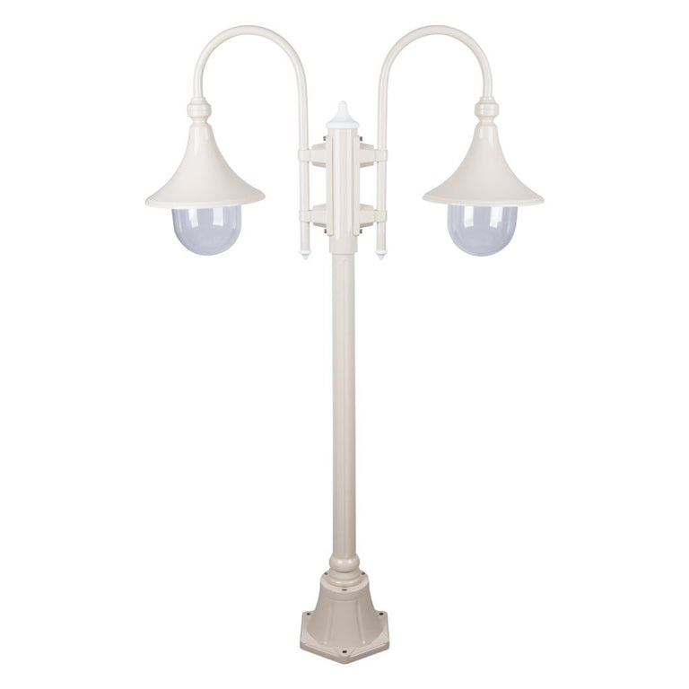 Monaco Twin Head Short Post Light Beige - 15824