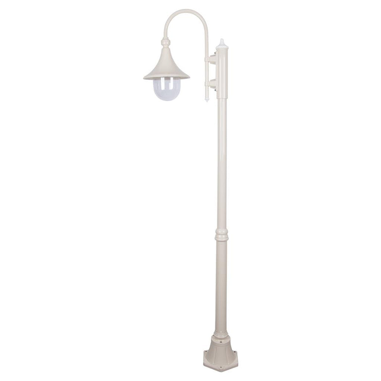 Monaco Single Head Medium Post Light Beige - 15830